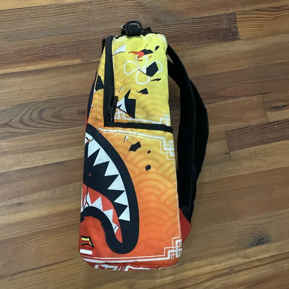 Sprayground Kung Fu Panda Smash DLXRS Limited Edition Backpack Bookbag Travel